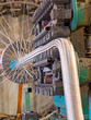 Flexible metal hose production line.Braiding machine.