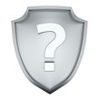 Question mark shield