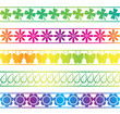 Colorful Spring Borders