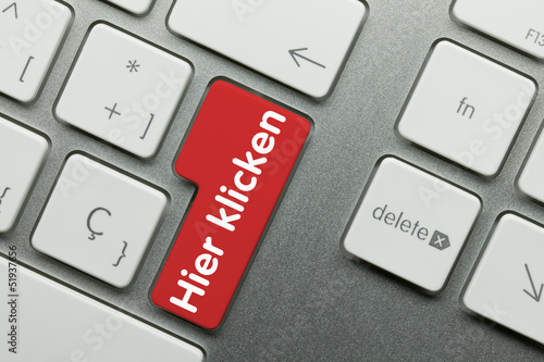 Photo: Hier klicken Tastatur Hier klicken Tastatur