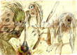 Stygian Witches - Three sisters who shared one eye and one tooth
