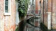 Small channel with bridge in Venice