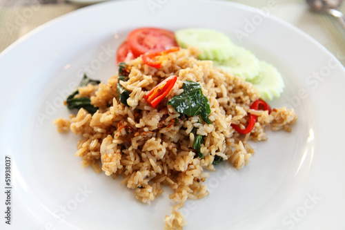 Photo: Thai Fried Rice with Basil Thai Fried Rice with Basil