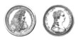 Man & Woman - Portraits - 17th century