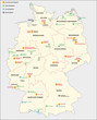 Vector: Flughäfen Deutschland Flughäfen Deutschland