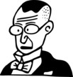 Illustration: Nerdy Geeky Man Nerdy Geeky Man