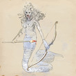 Gorgon - Is a female creature.