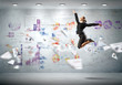 Photo: image of pretty businesswoman image of pretty businesswoman
