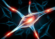 Illustration of a nerve cell