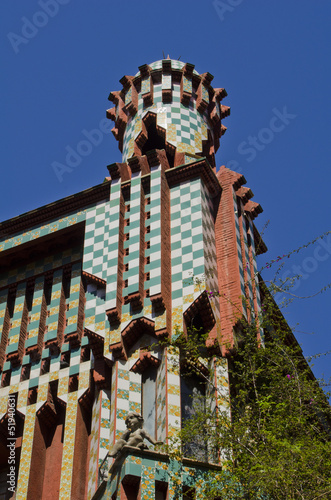 Photo: Vicens House. Vicens House.