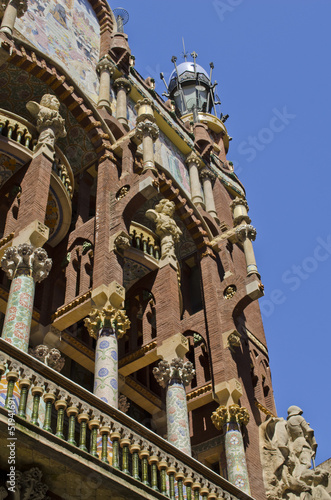 Photo: Palau de La Musica Catalana. Palau de La Musica Catalana.