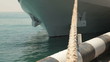 Ship Anchored In Harbor