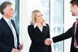 Business people doing Handshake