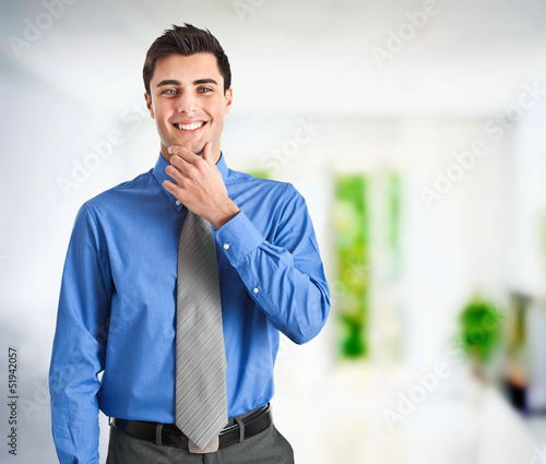 Photo: Young businessman portrait Young businessman portrait