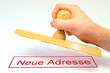 Neue Adresse