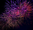 Colorful fireworks