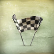 Vector: Finish line, old style Finish line, old style