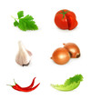 Vegetables set