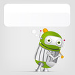 Vector: Cute Robot Cute Robot