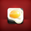Fried egg app icon