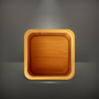 Wooden box app icon