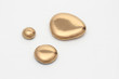 Gold Pebble contemplkation of richness