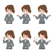 女性/ポーズ