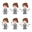 女性/ポーズ