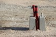 Massif en béton pour fixation de réverbère