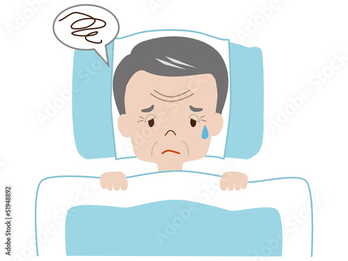 Illustration: 不眠(高齢者) 不眠(高齢者)