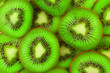 Kiwi slices as background