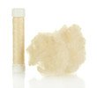 Silk thread isolated on white