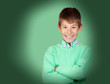 Funny child smiling