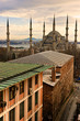The Blue Mosque, Istanbul, Turkey.