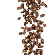 falling coffee beans