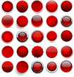 Round red icons.