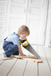 Photo: child with tool child with tool