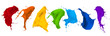 paint splash collection