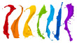 Illustration: paint splash collection paint splash collection