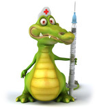 Fun crocodile