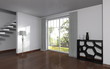 modern living interior