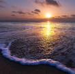 Sea sunset