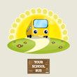 school bus vector