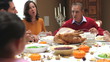 Video: Multi Generation Family Enjoying Thanksgiving Meal Multi Generation Family Enjoying Thanksgiving Meal
