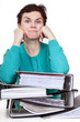 Friendly office woman