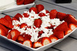 Erdbeeren mit Schafskäse