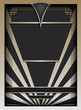 Art Deco Background and Frame
