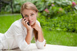 Photo: Woman phoning Woman phoning