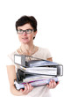 Friendly office woman