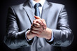 Photo: The businessman, a gesture, a finger. The businessman, a gesture, a finger.